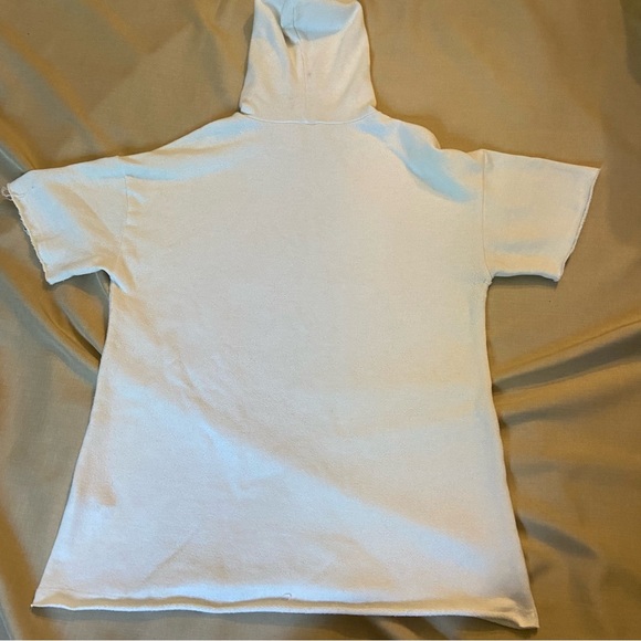 Lularoe Women’s Terry Short Sleeve Franky Hoodie Top Size XS - Picture 5 of 13